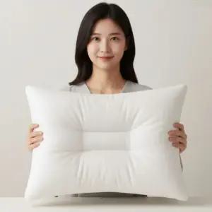 잠스쿨 정착베개 어깨 목이편한 기능성 목디스크 거북목 낮은 경추베개