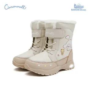 아트박스/산리오 시나모롤 하트 라이팅 방한부츠