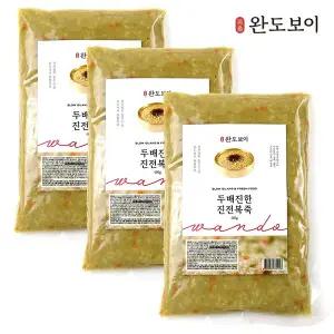 [완도보이] 두배진한 진 전복죽 600g 3팩