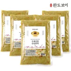[완도보이] 두배진한 진 전복죽 600g 5팩