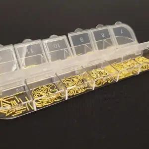 [하프클럽/]레진아트 네일아트 꾸미기 파츠 세트 골드로드 네일파