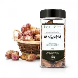 전통 건강차 우려마시는 말린돼지감자차