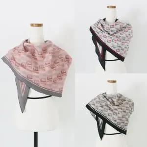 [샵앤] 국산 여성 방한 골지 기모 알파벳F 마름모 머플러 DRN-WMF-0891