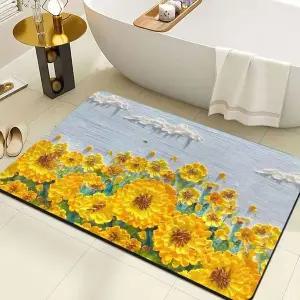 [NS홈쇼핑]행운을 부르는 해바라기 규조토 발매트 2P[35586888]