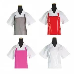 CQ-SA 우레탄 위생 앞치마 H형 75x85cm 반투명-흰색