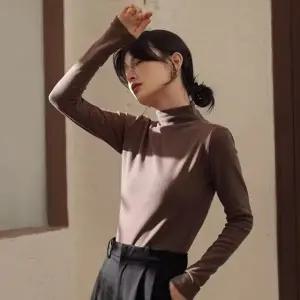 소프트 젤라브 하프넥 티셔츠 반목 폴라티 AD-251046