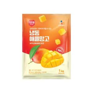 CJ프레시웨이 이츠웰 냉동애플망고1Kg x 1개