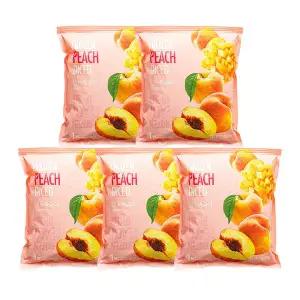 CJ프레시웨이 이츠웰냉동 복숭아 1kg x 5개