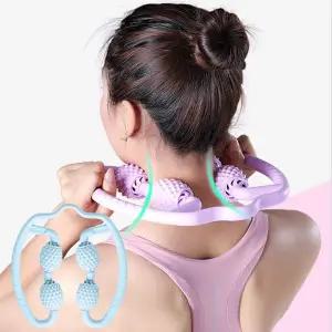 [골드스마일]요가마사지 롤러 U자형 마사지볼 셀프마사지