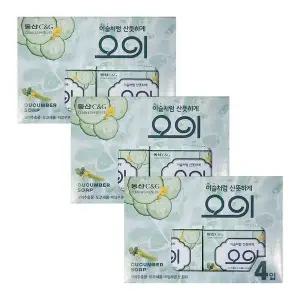 동산 오이비누(90gX4개입) X 3개