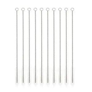 [골드스마일]스텐 빨대 세척 솔 브러쉬 젖병 텀블러 10개