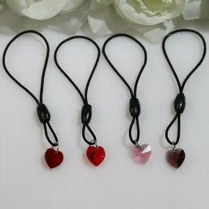 [하프클럽/]여자 핸드폰 루프 미니멀리즘 크리스탈 키링