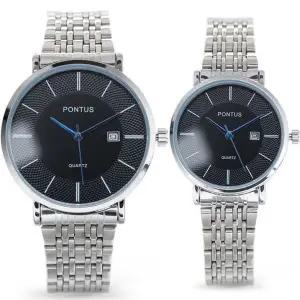 [하프클럽/]커플시계 손목시계 메탈시계 PO-1005C