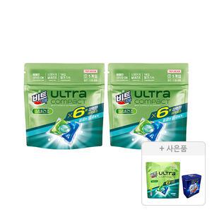 비트캡슐 울트라 콤팩트 실내건조 애플블로썸 40입, 2개+증정(비트캡슐 울트라 실내건조 애플 5개입, 1개+틴케이스, 1개)