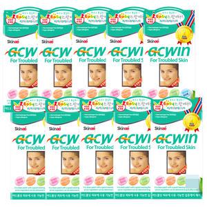 원형 트러블 여드름 패치 습윤 밴드 아크윈 패치 투명 10개