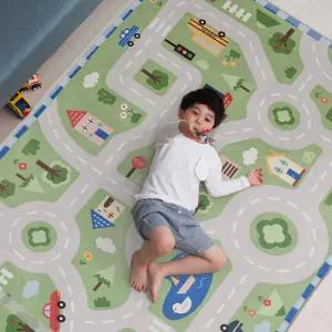 더플레이 도로놀이2 키즈카페트 150x200cm