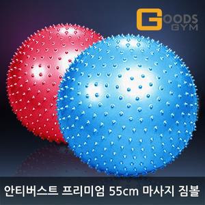 [GOODS GYM]구스짐 안티버스트  55cm 마사지 짐볼 터짐방지기능 맛사지 헬스용품