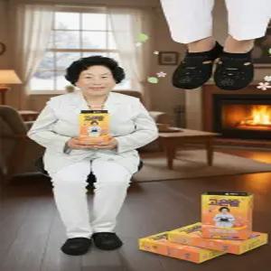 전원주 고은발 덧신 발열패드 실내화 고운발
