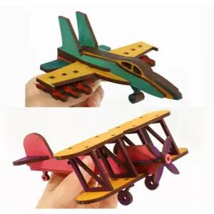 전투기 만들기 키트 diy 미니어처 군용기 군인 미니어쳐 비행기 DIY 조립 세트 단체 행사 우드 팬시 재료