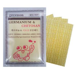 게르마늄 키토산 건강패드 4팩 100매 파스형