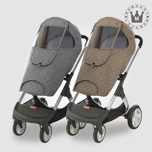 [맘네스트] 스마트 프라이빗 퀼팅 유모차 방한커버 디럭스 스토케 트레일즈 전용 2종