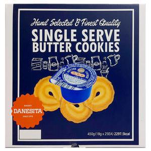 댄케이크 포션 버터쿠키 18g x 25개/개별포장/간식