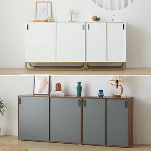 [케어퍼니처]안방 다용도실 원룸 거실 정리 미닫이 도어 슬라이드 수납장 시리즈 800 1200