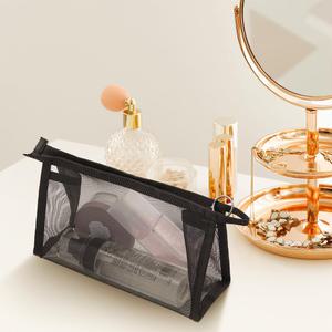 다용도 매쉬 화장품 파우치 여행 소품 망사 파우치