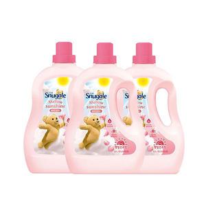 스너글 초고농축 섬유유연제 햇빛건조 멜로우 선샤인, 1.8L, 3개