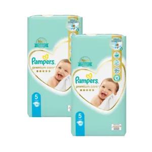 유럽산 팸퍼스 프리미엄케어 기저귀 밴드5단계 Pampers 바우처