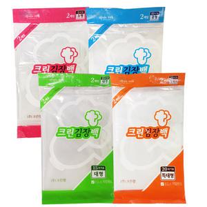 더모아 [크린랩 김장백 2매입] 소 중 대 특대 김장 봉투 비닐
