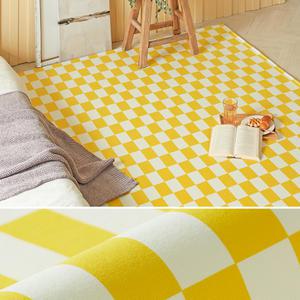 웰러그 먼지없는 브릭 러그 워셔블 카페트 썬옐로우 200x250, 1개