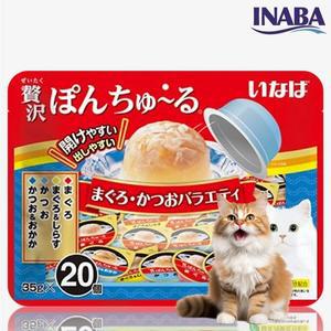 이나바 퐁츄르 버라이어티팩 참치 가다랑어 20p (TSC-116)