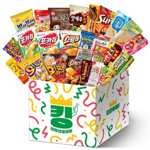 스낵24 인기스낵 킹갓성비2 과자선물세트 25p