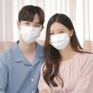 메디케이알 베이직핏 덴탈마스크 KF-AD 100매 컬러 황사 마스크