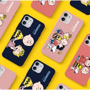갤럭시 S24 S23 S22 S21 S20 S10 플러스 울트라 케이스 정품 스누피 프렌즈 컬러핏 슬림 소프트