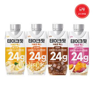 테이크핏 맥스 초코맛 고소한맛 바나나맛 단백질 음료 250ml 24개