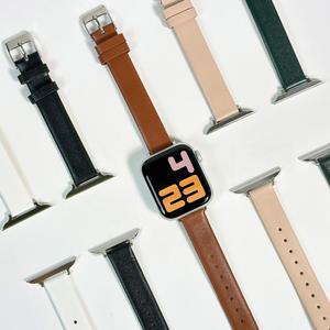 엔터콘 애플워치 소프트 슬림 가죽 스트랩 밴드 10 9 SE 울트라 2 8 7 6