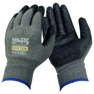 천하무적 윈터 겨울용 작업장갑 카키