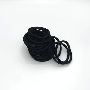 탄력성 좋은  대용량 굵은 머리끈 검정 150P