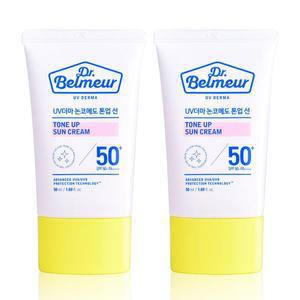 [더페이스샵] 닥터벨머 UV 더마 논코메도 톤업 선크림 50ml 2개