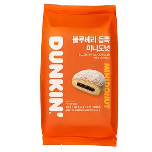 던킨 블루베리 듬뿍 미니도넛 250g (10개입)