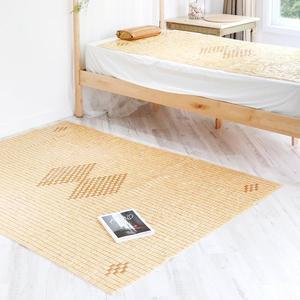 [갤러리데코]마작대자리 소파자리 대나무 방석 3인 4인 5인 싱글 더블 퀸 쿠션있는 보더마작 대나무돗자리