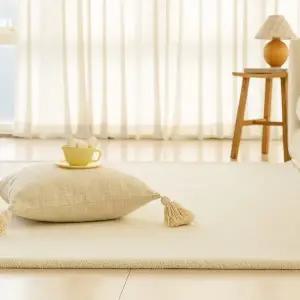 [러그룸]빵빵이 러그 두툼한 단모 워셔블 사계절 거실 카페트