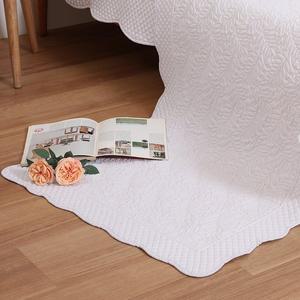 [리앤데코]로즐리 사계절 워싱 침대패드 스프레드 거실러그 카페트 돌쇼파용 90x200cm