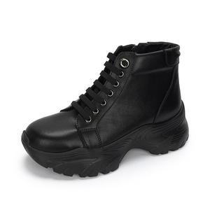 [무크]엠.무크 오노레 소가죽 스니커즈부츠 블랙 516423601AA