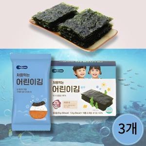 처음먹는 어린이김 순수 30봉 (3박스)