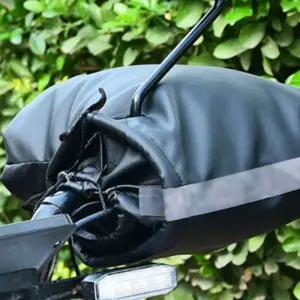 바이크핸들워머 오토바이핸들 가죽방한커버장갑 생활방수