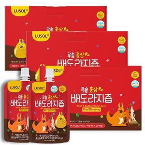 갤러리아 [루솔] 홍삼 배도라지즙 선물박스(80포)