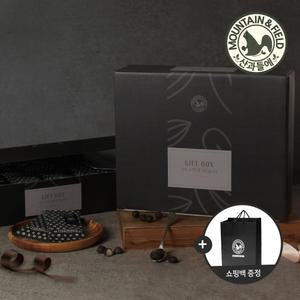 [산과들에] 초코볼 다크초콜릿마카다미아 50봉 선물세트 + 쇼핑백 / 초콜릿 견과류 간식